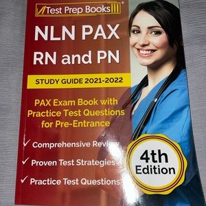 NLN PAX RN and PN Study Guide Book